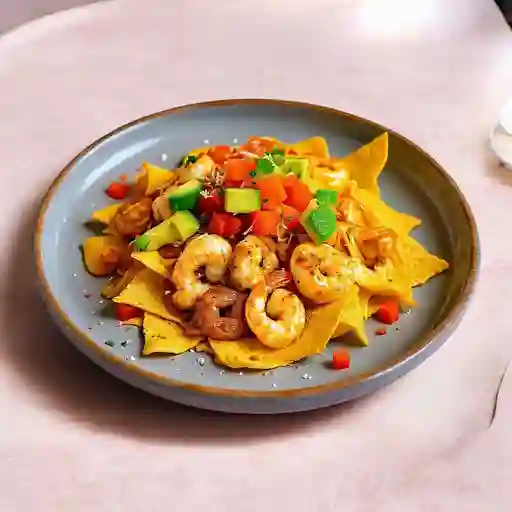 Nachos De Camaron