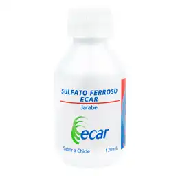Sulfato Ferroso Jarabe Sabor a Chicle