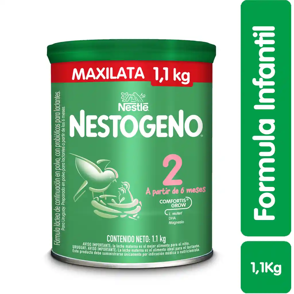 Fórmula infantil NESTOGENO Etapa 2 x 1100g
