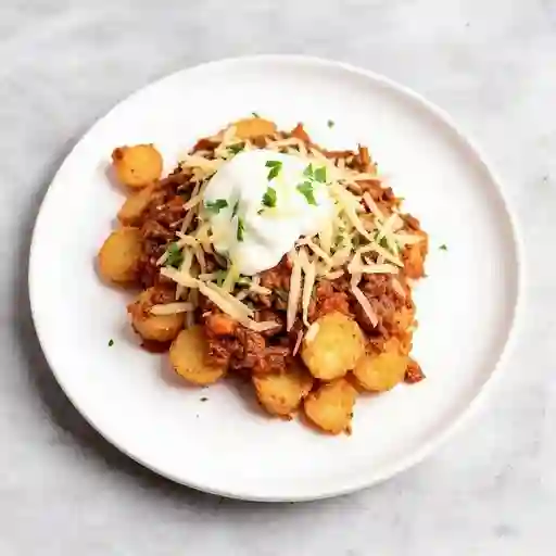 Cacerola de papa crocante