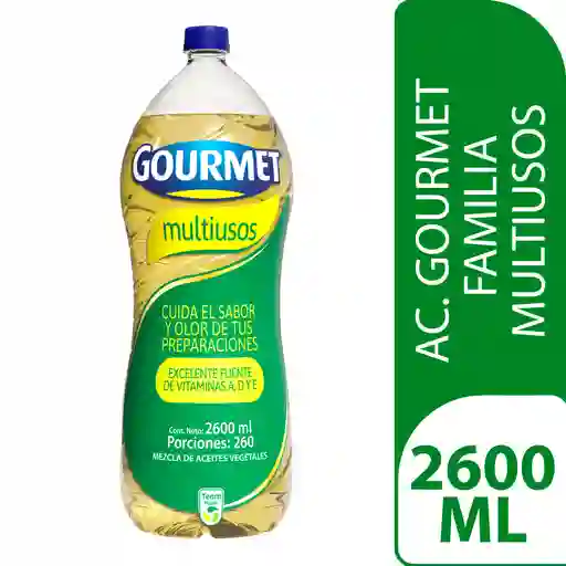 Aceite Gourmet Multiusos 2600 Ml