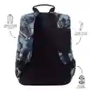 Morral Juvenil Porta Pc 13" Gommas Gris