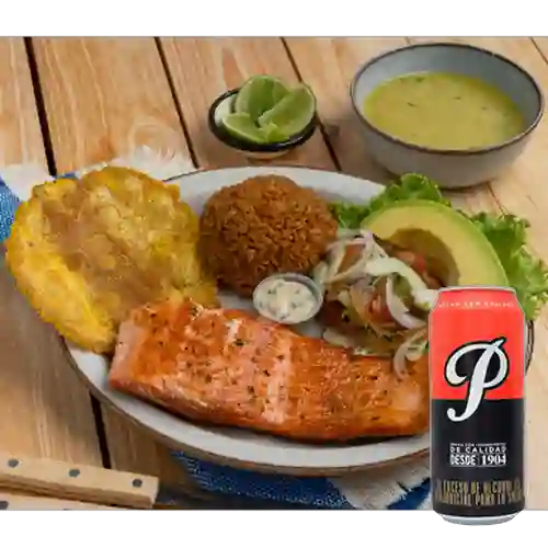 Combo Salmon + Pilsen 473 ml