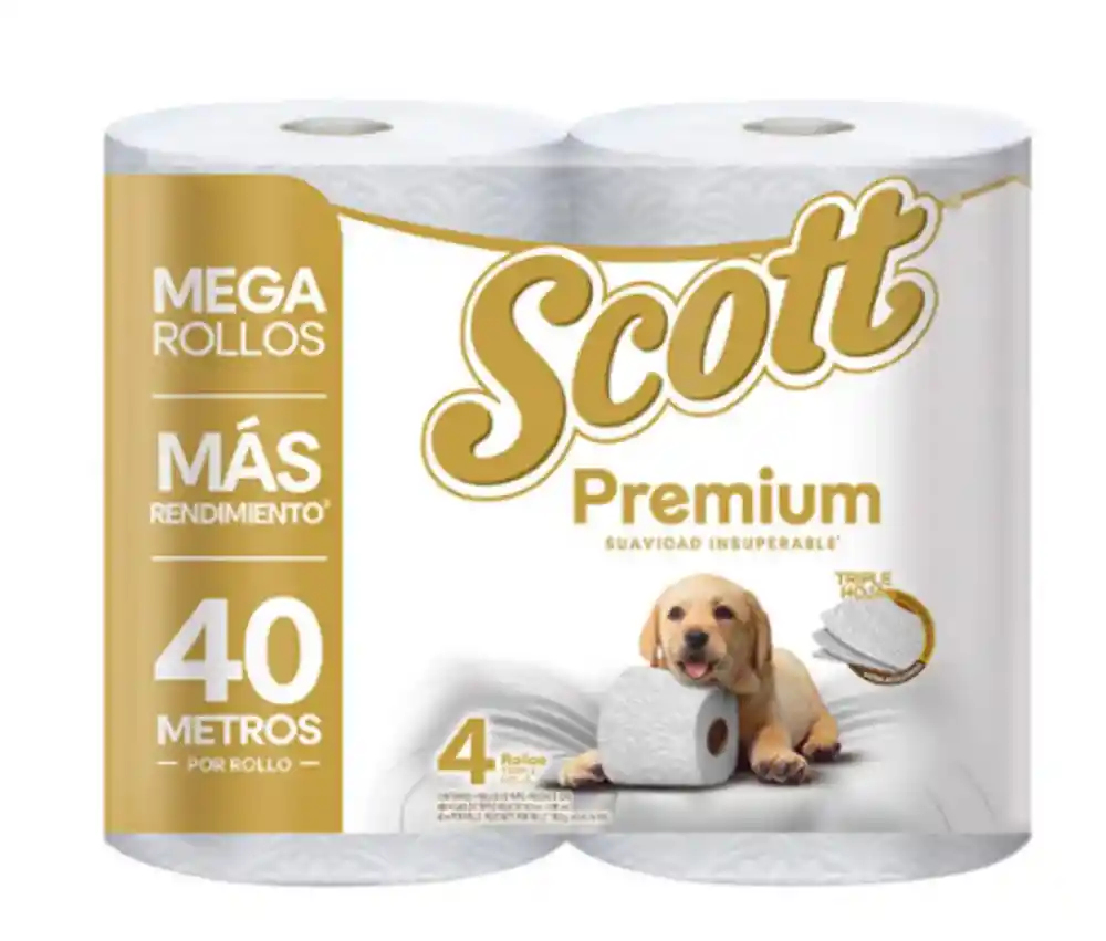 Papel Higiénico Premium Triple