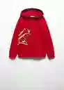 Sudadera Dcflash Rojo Talla 08 Niños Mango