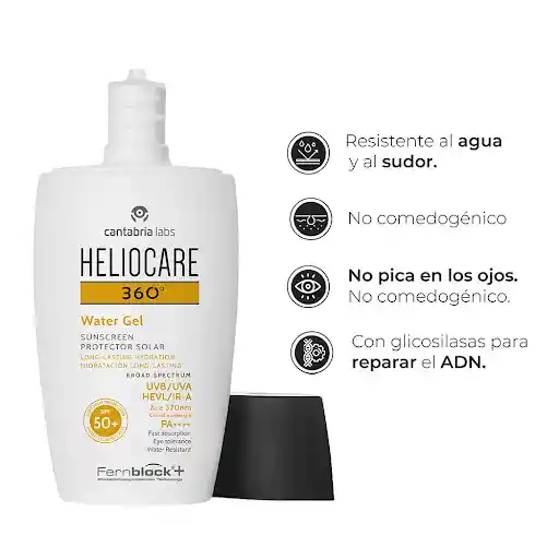 Heliocare Protector Solar Water Gel 360 Fps 50+