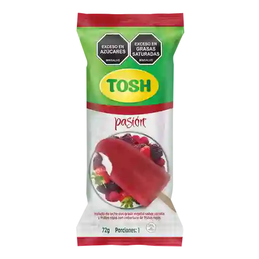 Paleta Tosh Pasion Frutos Rojos