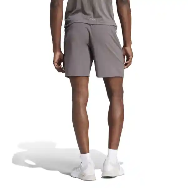 Adidas Short D4t Hr Para Hombre Gris Talla L7