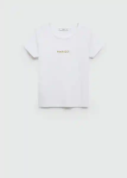 Camiseta Chalapi Negro Talla S Mujer Mango