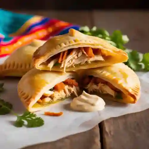 Empanada de Pollo y Tocineta