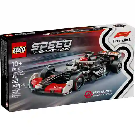 Lego Set de Construcción Coche de Carreras Moneygram Haas F1