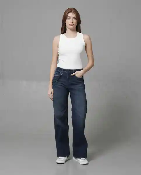 Jean Mujer Azul Talla 4 239G009_AZU194024 Rifle