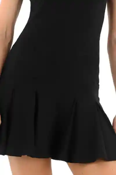 Vestido Corto Amelie Negro Talla XS Mercedes Campuzano