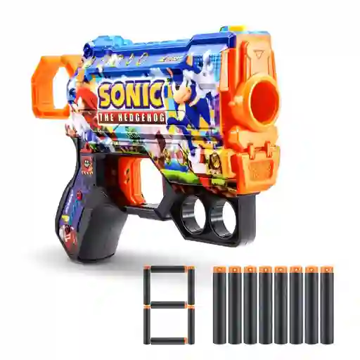 Lanzador de Dardos Xshot Mega Sonic Menace 8 Dardos