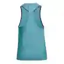 Under Armour Camiseta Knockout Tanks Mujer Azul LG 1378580-433