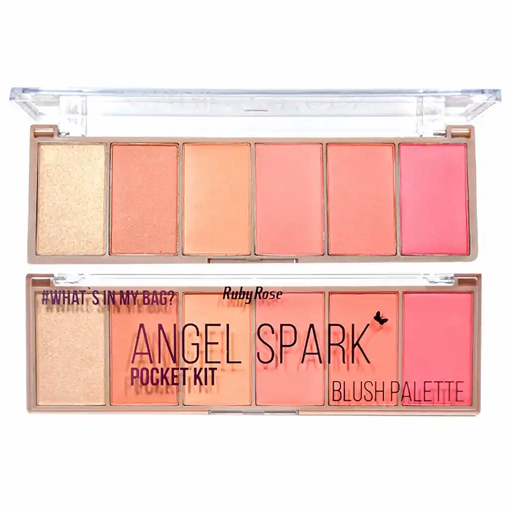 Ruby Ross Paleta de Rubor Blush Pocket Kit Ref HB-6108