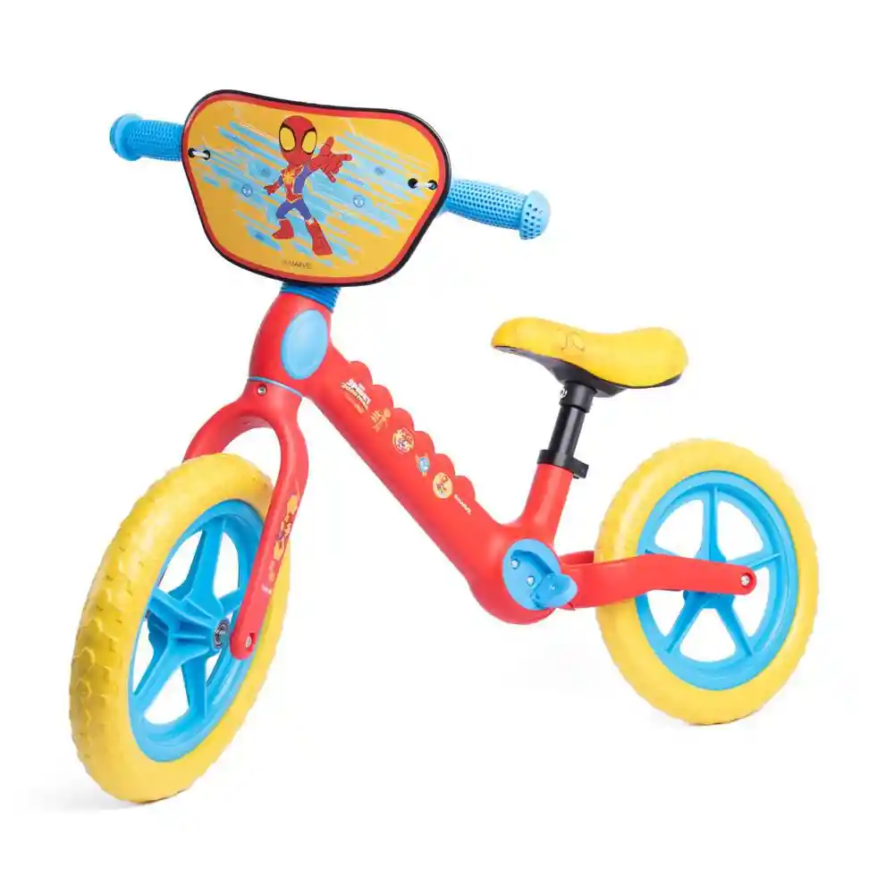 Bicicleta Balance Bike Marvel R 12 Spidey Roja Amazing Zs79184