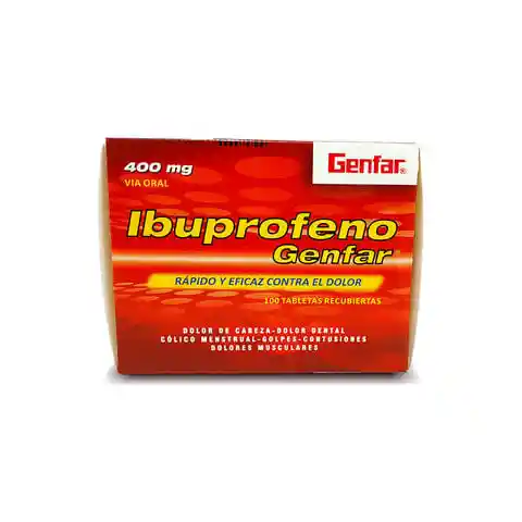 Ibuprofeno 400 Mg Caja
