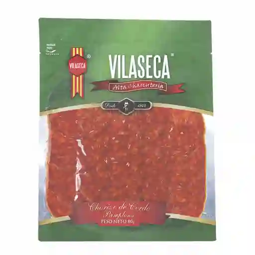 Vilaseca Chorizo de Cerdo Pamplona Tajado