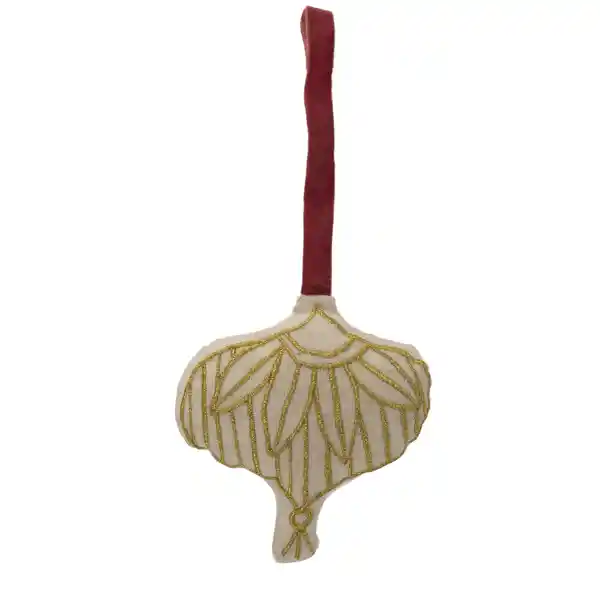 Adorno Navidad Bordado Diseño 0001