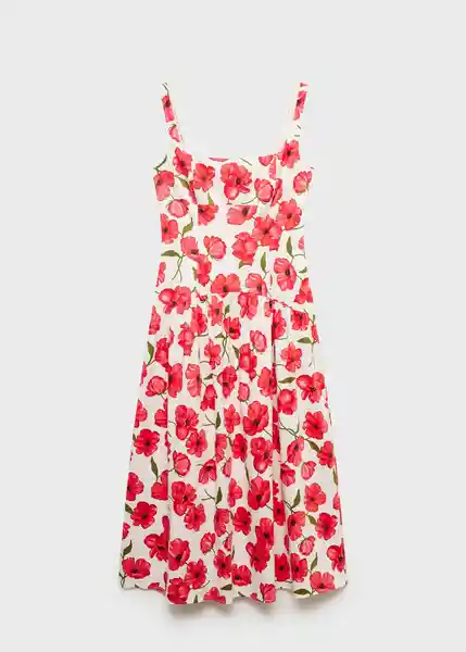 Vestido Pola Offwhite Talla XS Mujer Mango