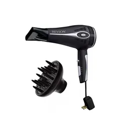 Secador Cabello Revlon Cable Retractil y Mango Plegable