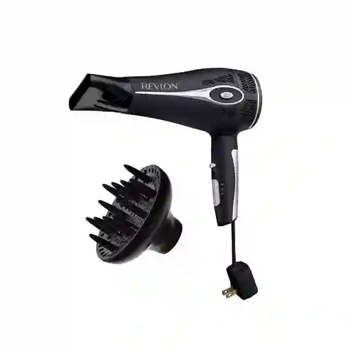 Secador Cabello Revlon Cable Retractil y Mango Plegable