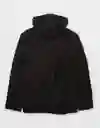Chaqueta Sherpa Hombre Negro Talla: Large American Eagle