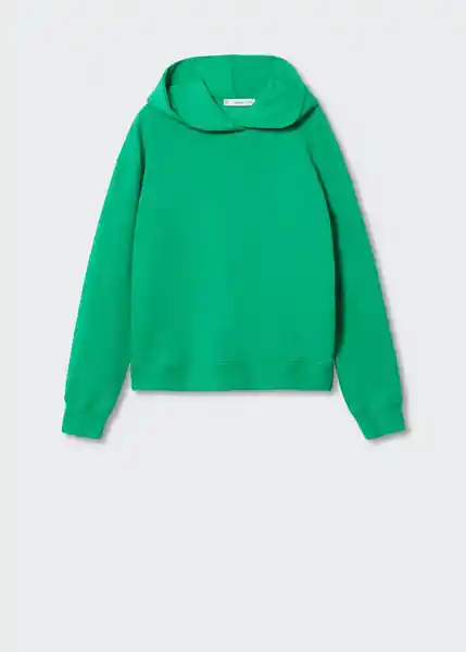 Sudadera Como Verde Talla M Mujer Mango