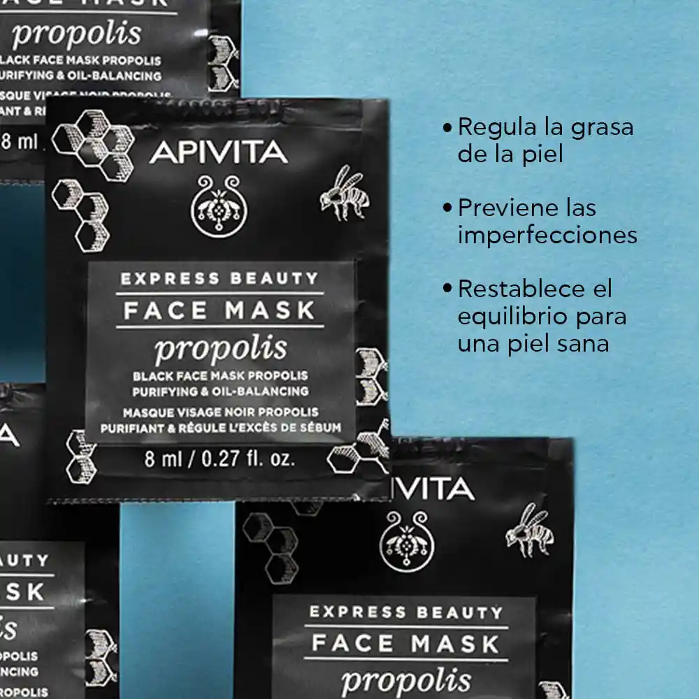 Apivita Mascarilla Facial Propóleo Express Beauty