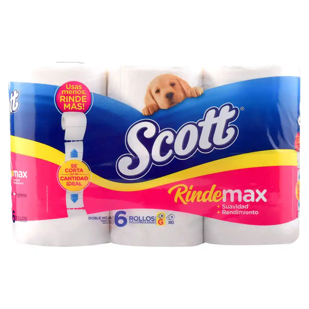 Scott Papel Higienico Rinde Max 