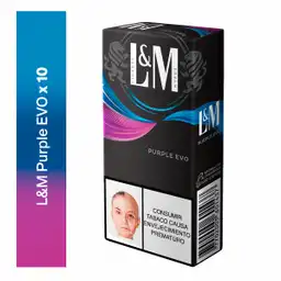 L&M Cigarrillos Purple Evo