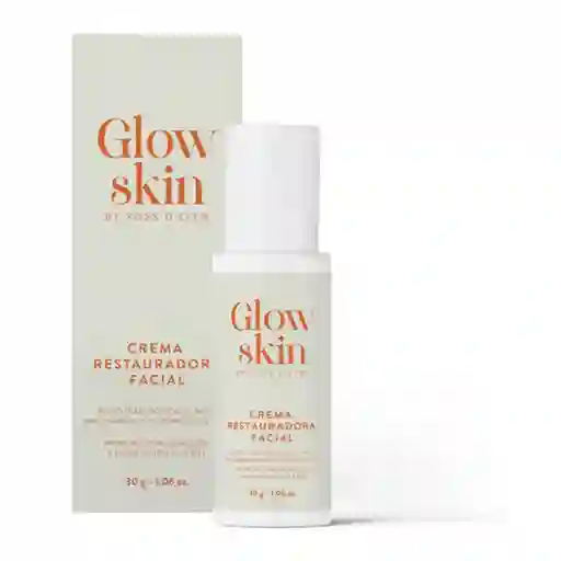 Ross D'Elen Crema Restauradora Facial Glow Skin
