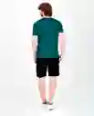 Camiseta Hombre Verde S 100F100_VER195414 Rifle