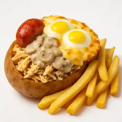 Choripapaso Pollo Champiñón Personal