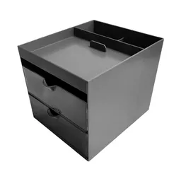 Organizador de Cajones Serie Silvery Gray Gris Oscuro Miniso