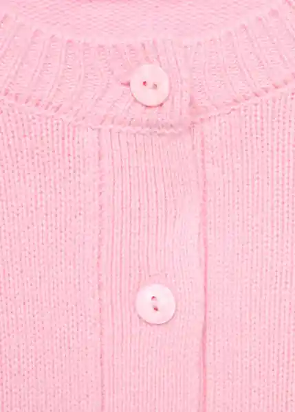 Cárdigan Scorpius Rosa Talla S Mujer Mango