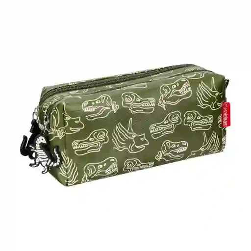 Estuche Doble Cierre Verde Casaideas