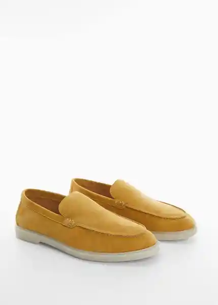 Zapatos Easy Plus Mostaza Talla 39 Hombre Mango