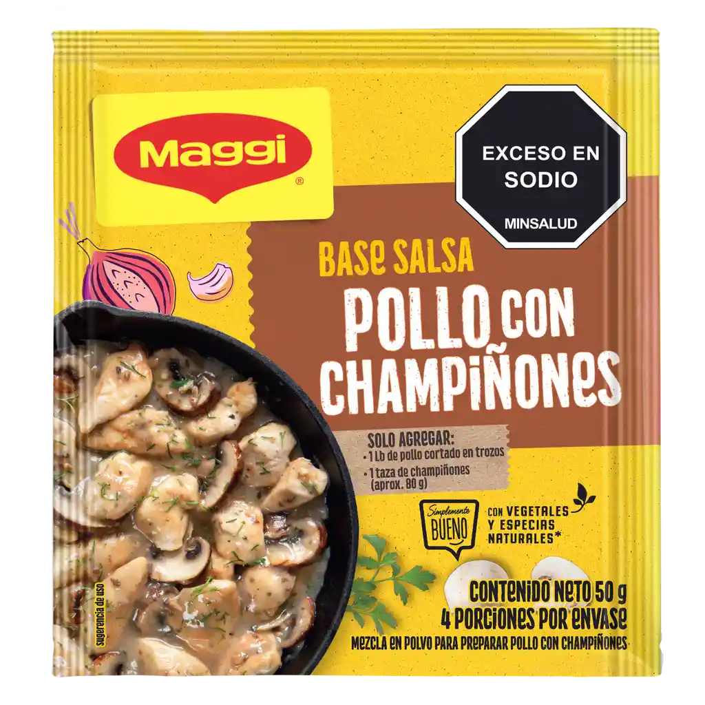 Salsa MAGGI Pollo con Champiñones x 50g