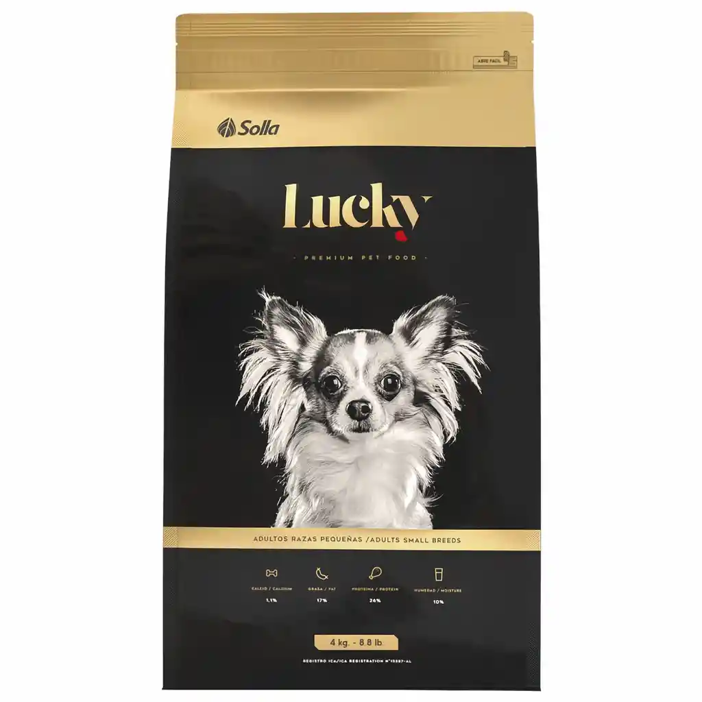 Lucky Adultos Razas Pequeñas 4Kg