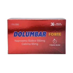 Dolumbar Forte 550/65 Mg Caja