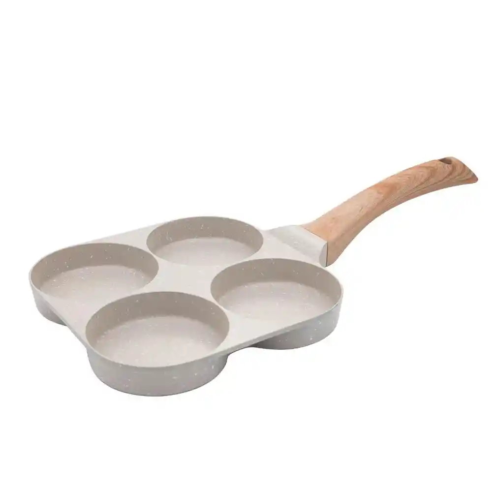 Sartén Múltiple Universal Aluminio Acabado Tipo Piedra 1 Beige