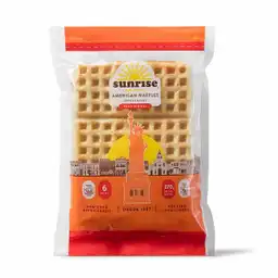 Sunrise waffles tradicional