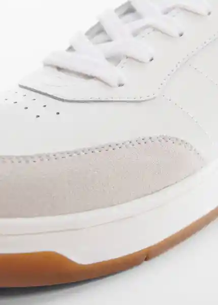 Zapatos Deportiva Maxim Blanco Talla 44 Hombre Mango