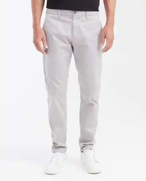 Pantalón Colors Rocket Gris Tempestad Claro Talla 32 Chevignon