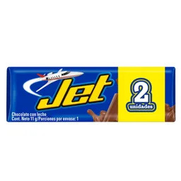 Chocolatina Jet con lámina 2 und X 11gr