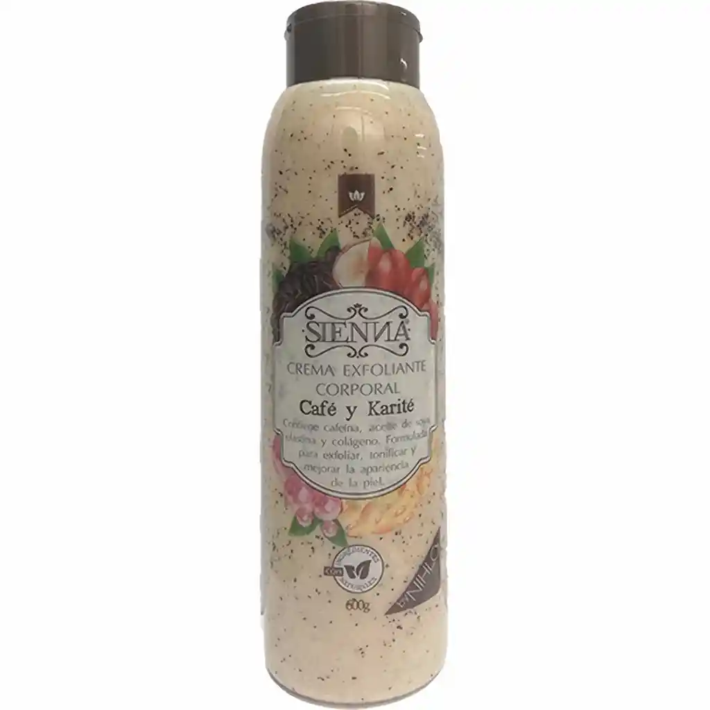 Karite Sienna Crema Exfoliante Corporal Cafe Y