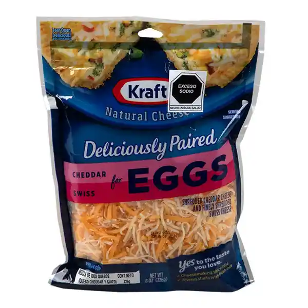 Queso Cheddar Suizo Kraft Rall