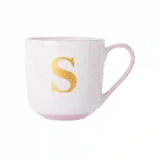 Taza de Cerámica Rosa 430 mL Serie Miniso